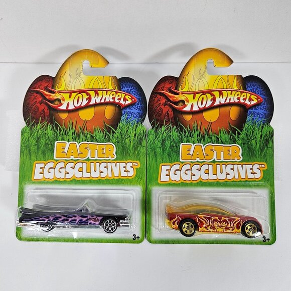Hot Wheels Easter Eggsclusives Complete Set of 8 Die-Cast Cars 2007 Mattel - Picture 4 of 10